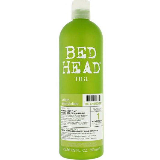 Tigi Bed Head Urban Anti-dotes Re-Energize kondicionierius – atgaivinantis ir drėkinantis kondicionierius