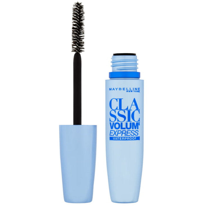„Maybelline Volum Express Waterproof“ – vireniui atsparus tušas akimirksniu suteikiantis apimtį 8,5 ml