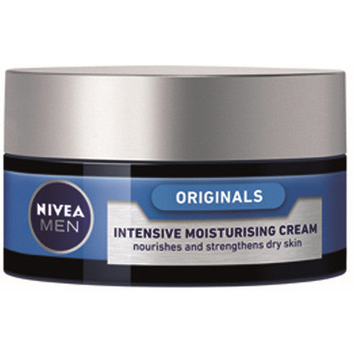„Nivea“ intensyvus drėkinamasis kremas sausai odai vyrams, 50 ml
