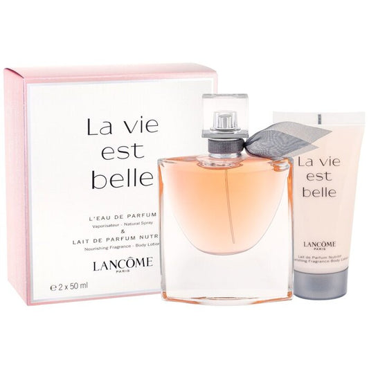 Lancome La Vie Est Belle dovanų rinkinys EDP 50 ml kūno losjonas ir La Vie Est Belle 50 ml