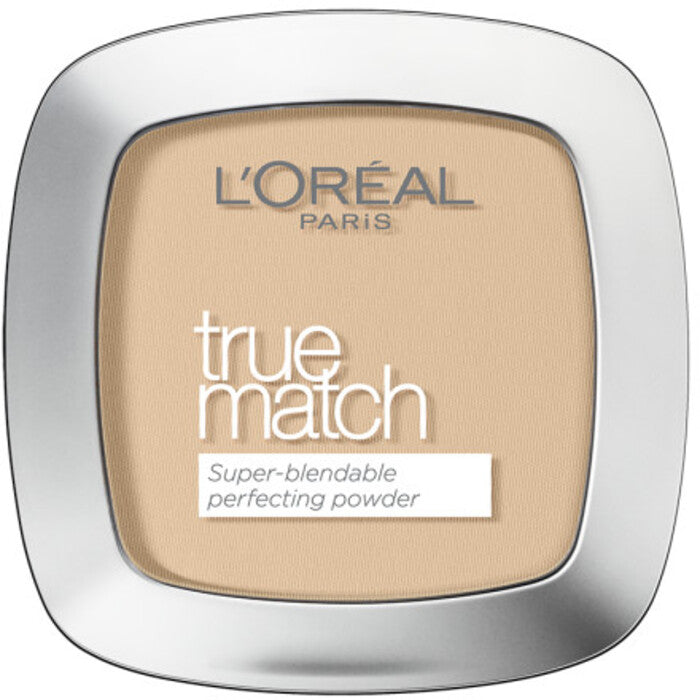 L´Oréal „True Match“ pudros kompaktinė pudra („The Powder“) 9 g | Hue D5 - W5 Golden Sand