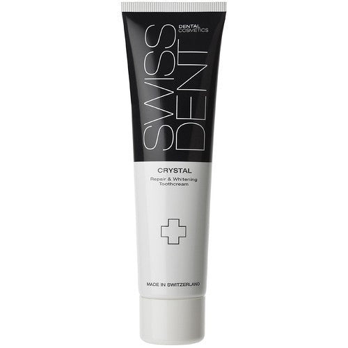 Swissdent Crystal Repair ir Whitening Toothpasta – atkuriamoji ir balinanti dantų pasta