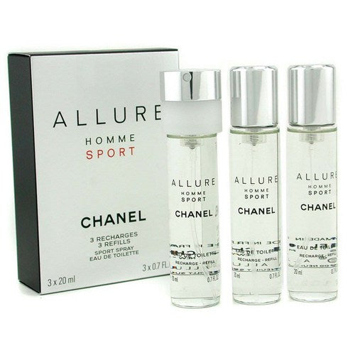 Chanel Allure Homme Sport EDT (3 x 20 mL) Papildymas