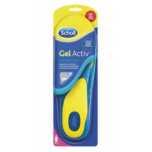 „Scholl Gel Active Everyday“ (1 pora) – moteriški gelio vidpadžiai