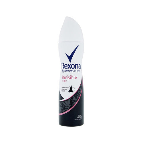 „Rexona Motionsense Invisible Pure“ antiperspirantasas – purškiamas antiperspirantasas