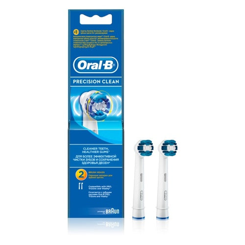 „Oral B“ keičiama dantų šepetėlio galvutė „Precision Clean EB20“