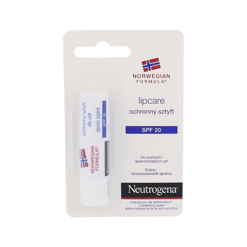 „Neutrogena Norwegian Formula Lip Care SPF20“ – lūpų balzamas 4 g