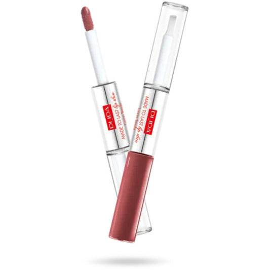 Pupa Long (skystas lūpų dažų atspalvis) 2 x 4 ml