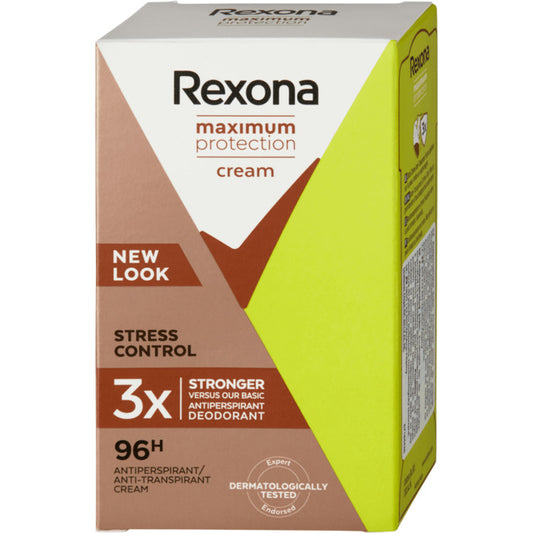 Rexona kietas dezodorantas vyrams MaxPro kremas (dezodorantas pieštuku) 45 ml