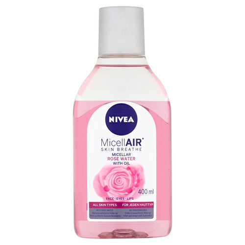 Nivea dvifazis micelinis viruo su rožių vireniu (Micellar Rose Water) 400 ml
