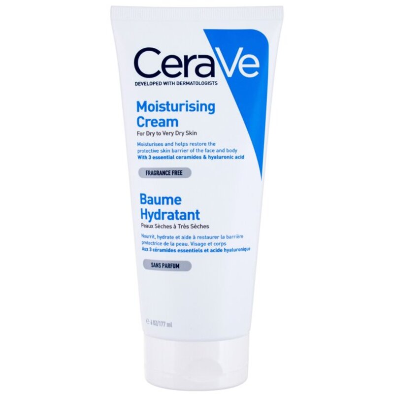 CeraVe Drėkinamasis kremas sausai ir labai sausai odai (drėkinamasis kremas)