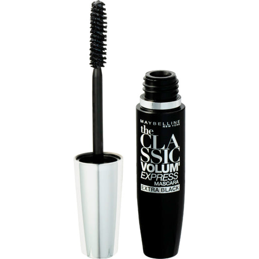 Maybelline blakstienų tušas tūriui Volum' Express Classic Extra Black (Tušas) 10 ml