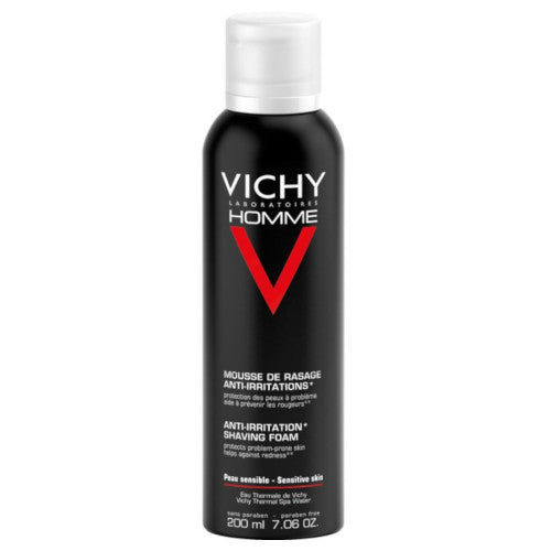 „Vichy“ vyriškos skutimosi putos jautriai ir sudirgintai odai „Homme“ (skutimosi putos) 200 ml