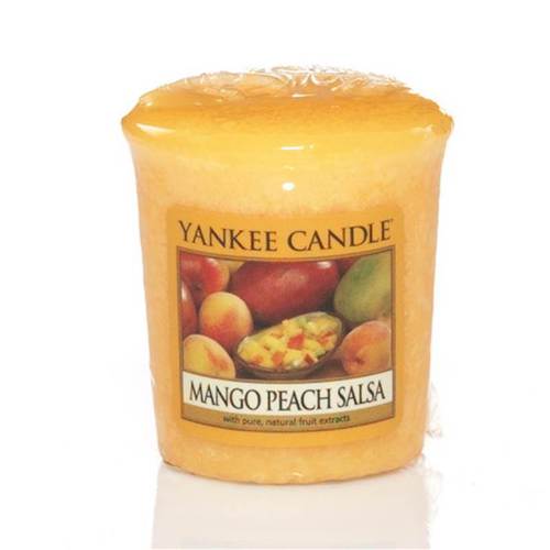 Yankee Cirle Mango Peach Salsa žvakė - Aromatinė žvakė su baldakimu