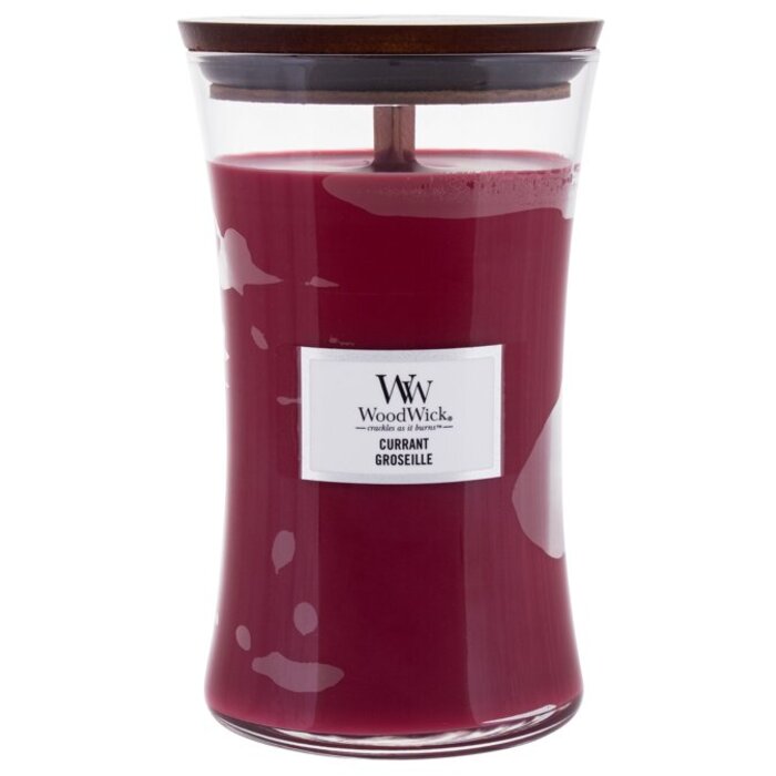 WoodWick Currant Vaza (serbentas) - Kvapi žvakė
