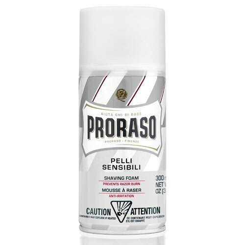 Proraso White Shaving Foam – Skutimosi putos jautriai odai su žaliąja arbata