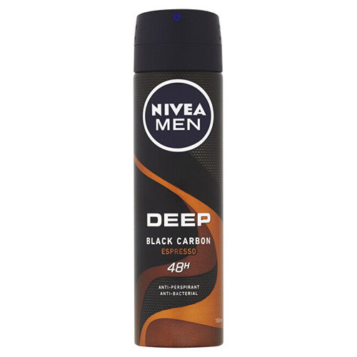 Nivea vyrams skirtas purškiamas antiperspirantas „Deep Espresso“, 150 ml