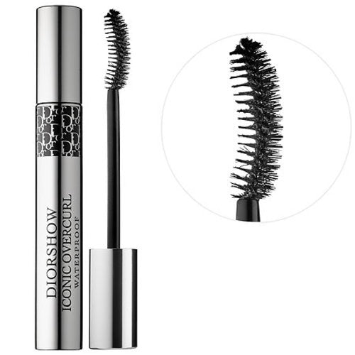 Dior Diorshow Iconic Overcurl - vireniui atsparus blakstienų tušas, skirtas blakstienų riesti ir stiprinti, 10 ml