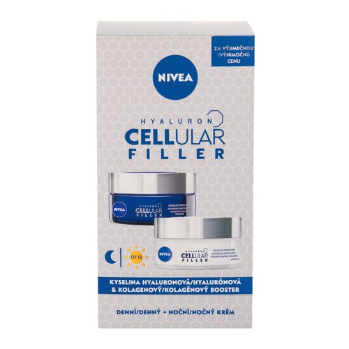 Nivea Hyaluron CELLular Filler SPF 15 rinkinys – dovanų rinkinys
