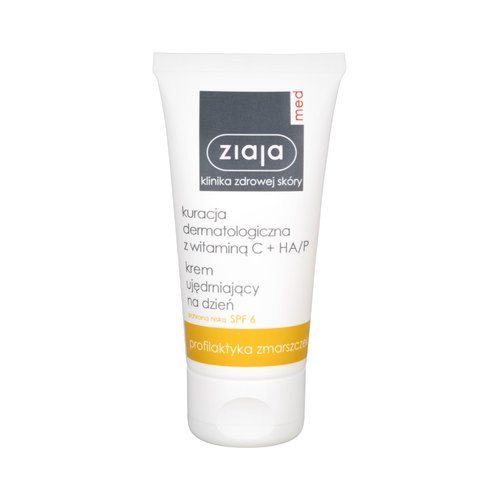Ziaja Dermatological Treatment Stangrininamasis dieninis kremas su SPF6 – kasdienis odos kremas