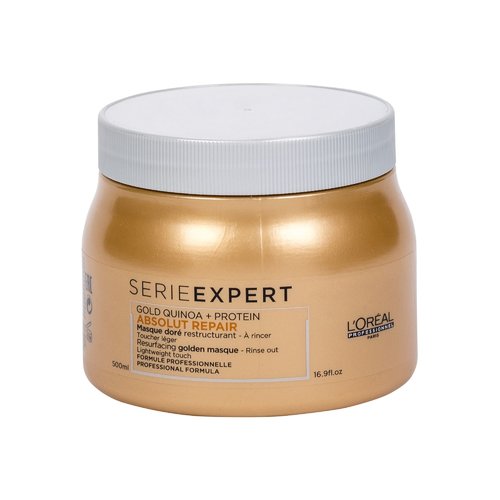 L'Oréal Professionnel Absolut Repair Gold Quinoa + Protein Resurfacing Golden Masque – regeneruojanti kaukė