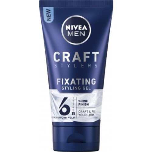 Nivea „Men Craft Stylers“ plaukų želė, fiksuojanti blizgesį