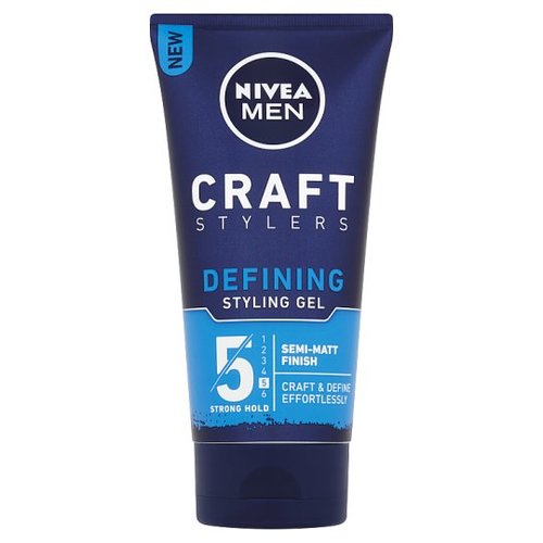 „Nivea Men Craft Stylers“ plaukų gelis, suteikiantis pusiau matinį efektą