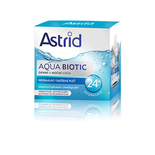 Astrid Aqua Biotic Cream (normaliai ir mišriai odai) – dieninis ir naktinis kremas
