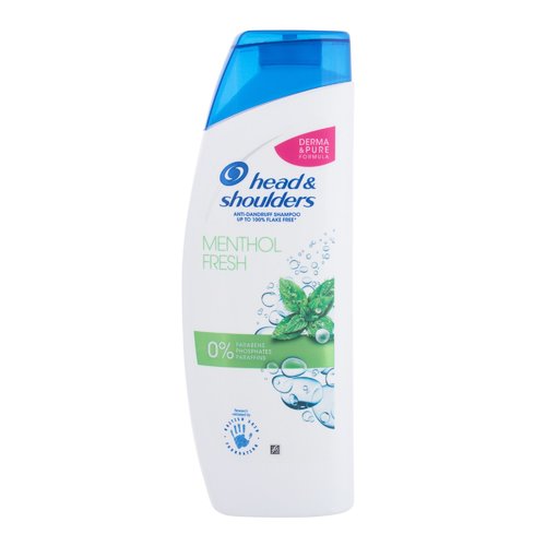 Head & Shoulders Menthol Refresh Anti-Dirruff Šampūnas – šampūnas nuo pleiskanų su mentoliu