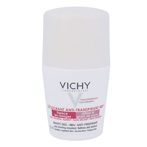 „Vichy“ dezodorantas 48 val. grožio antiperspirantasas – dezodorantas su antiperspirantaso poveikiu.