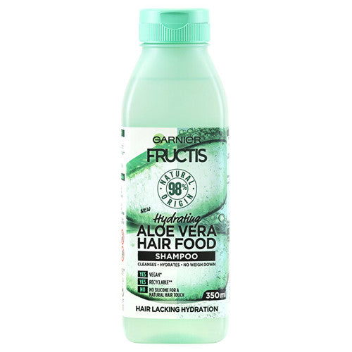 GARNIER Fructis Hair Food Aloe Vera Hydrating šampūnas normaliems ir sausiems plaukams