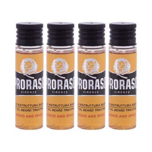 Proraso Wood & Spice Hot Oil barzdos gydymas – restruktūrizuojantis barzdos aliejus