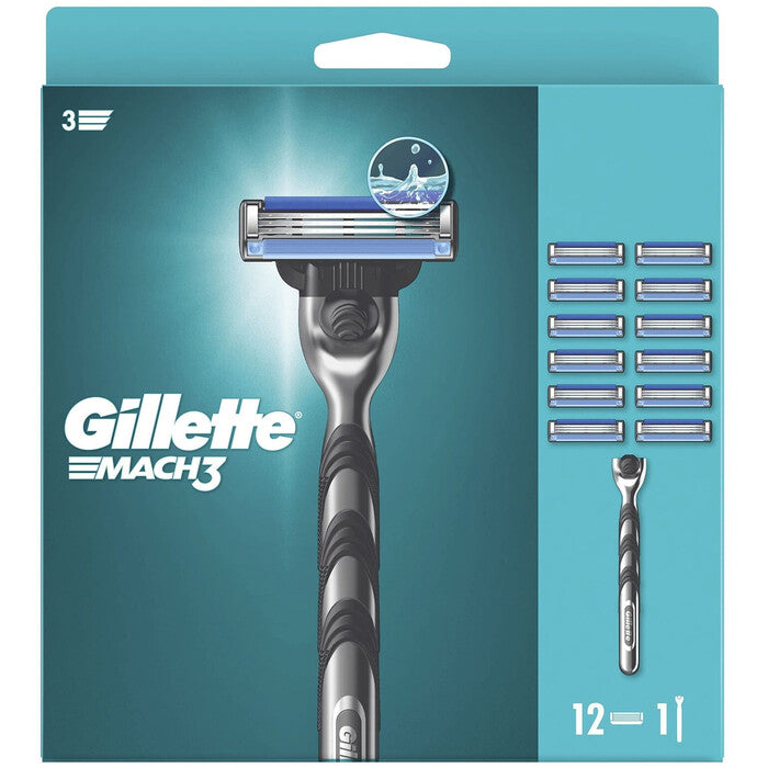 Gillette Mach3 Set – skustuvas su atsarginiais peiliukais