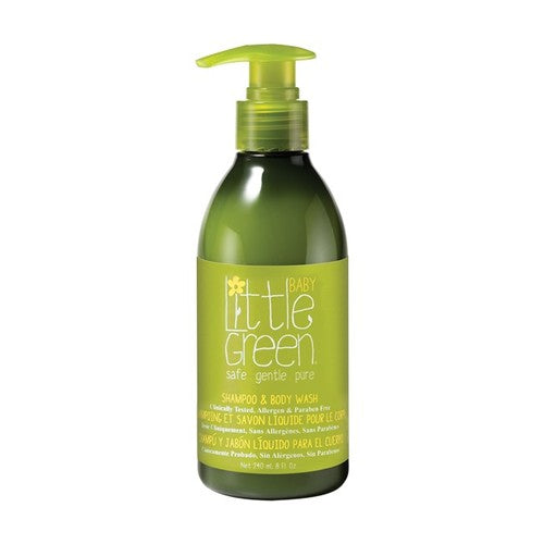 Little Green Baby Šampūnas & Body Wash – šampūnas ir dušo želė kūdikiams