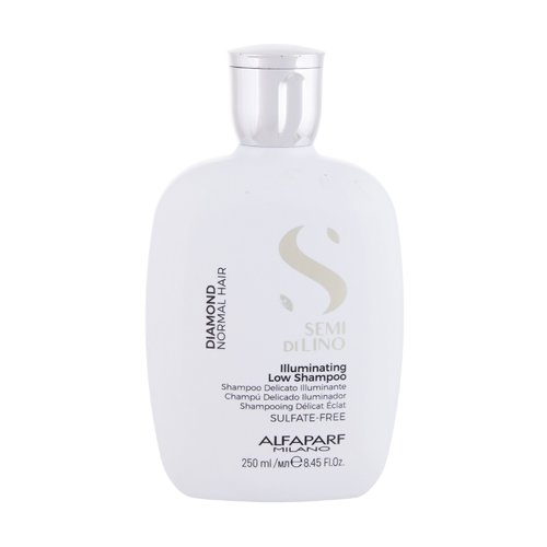 Alfaparf Milano Semi Di Lino Diamond Illuminating Low Shampoo - Šviesinantis šampūnas normaliems plaukams