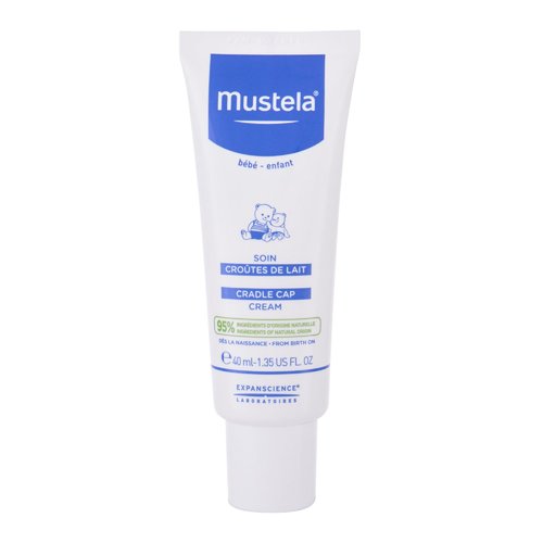 Mustela Bébé Cradle Cap Cream – kremas vaikams nuo pleiskanų susidarymo ant galvos odos