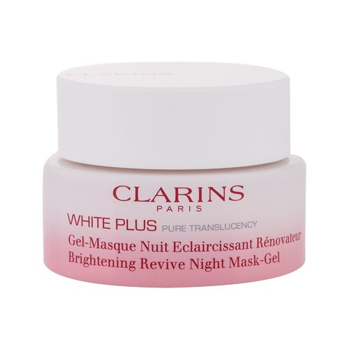 Clarins White Plus Brightening Revive Night Mask-Gel - Veido kaukė