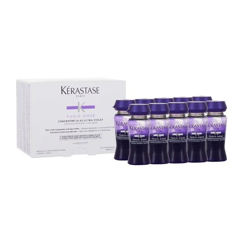 Kérastase Fusio-Dose Concentré [HA] Ultra-Violet rinkinys - plaukų priežiūros dovanų rinkinys