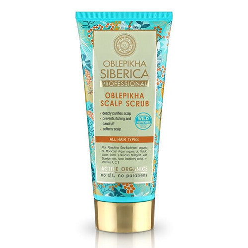 Natura Siberica Oblepikha Scalp Scrub – galvos odos šveitimas