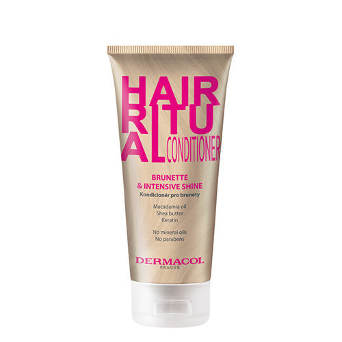 Dermacol „Hair Ritual Brunette & Intensive Shine“ kondicionierius (rudiems plaukams)