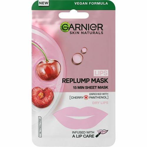 GARNIER Skin Naturals Replump lūpų kaukė