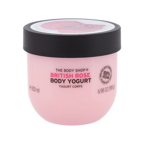 The Body Shop British Rose kūno jogurto kremas (nuo normalaus iki sauso)