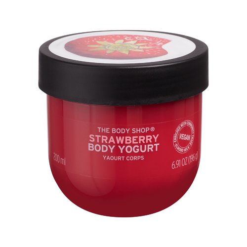 The Body Shop Braškių kūno jogurto kremas (nuo normalaus iki sauso)