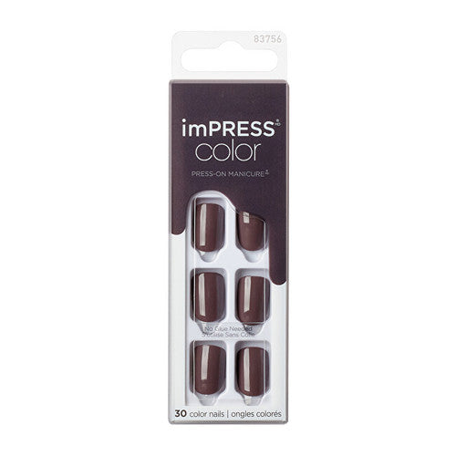 Kiss My Face ImPRESS Color Try Gray Nails ( 30 vnt )