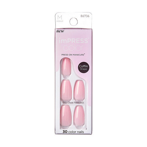 Kiss My Face ImPRESS Color MC Pink Dream Nails 30 vnt