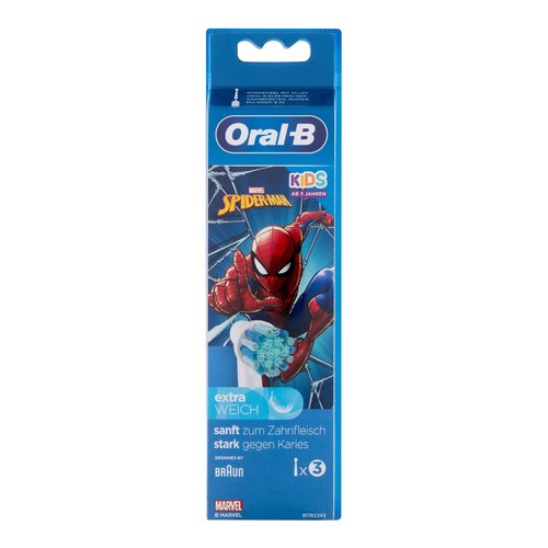 Oral-B Kids dantų šepetėlio galvutės, Žmogus-voras