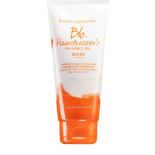 Bumble ir bumble Hairdresser`s Invisible Oil Mask (sausiems plaukams) - Drėkinamoji kaukė