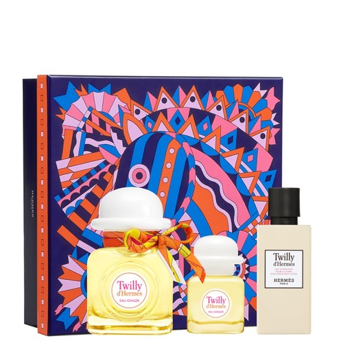 Hermes Twilly d´Hermes Eau Ginger Gift Set EDP 50 ml, body lotion 40 ml and miniature EDP 7.5 ml