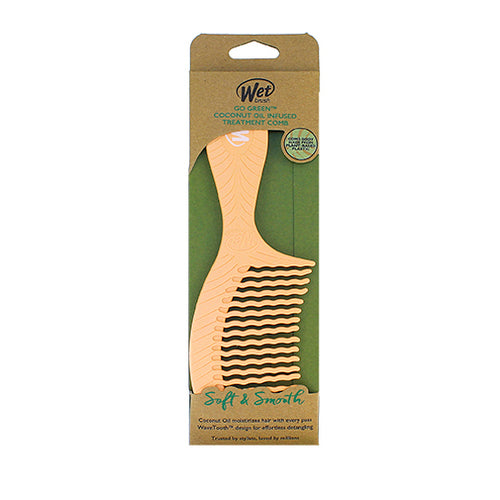 Wet Brush Go Green Treatment Comb Coconut – plaukų šukos