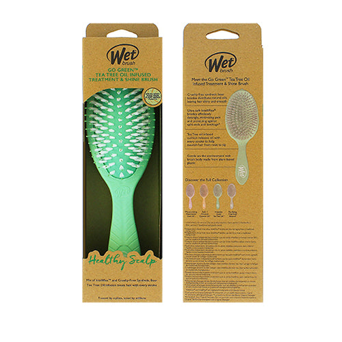 Wet Brush Go Green Treatment & Shine Brush arbatmedis